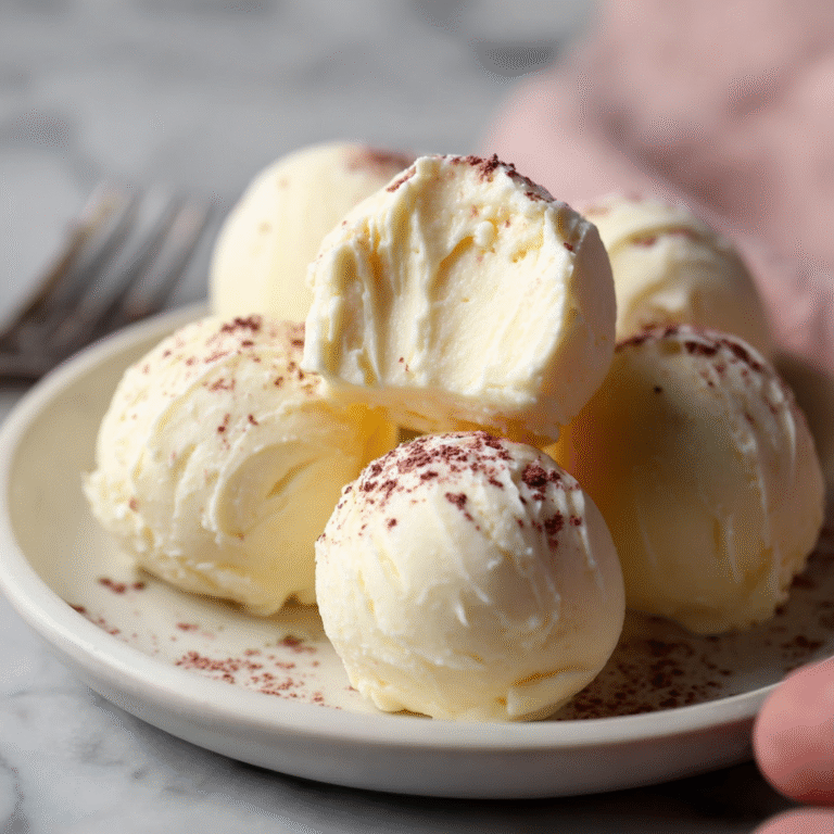 Creamy keto fat bombs made with cream cheese arranged on a plate creating a rich and satisfying low-carb snack presentation packed with healthy fats for ketogenic diets