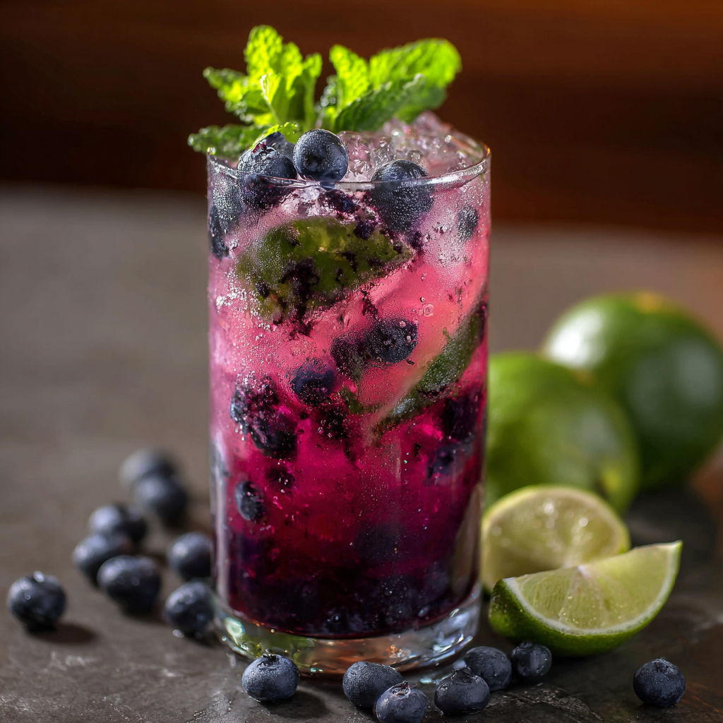 Blueberry Mojito