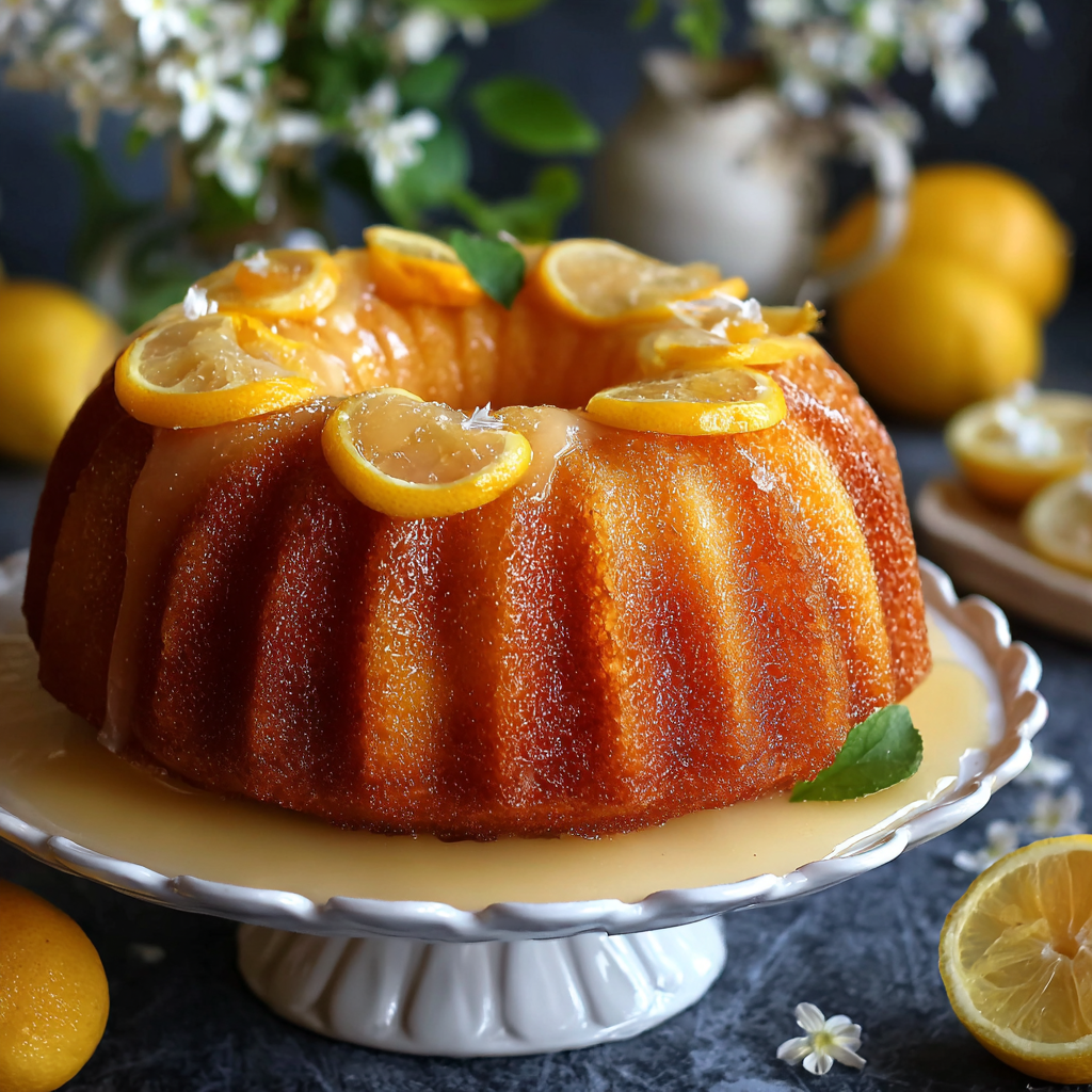 Extreme Lemon Bundt Cake