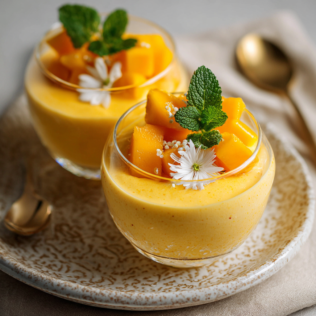 Creamy Mango Mousse