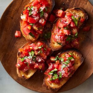 How To Make Fresh & Easy Tomato Bruschetta at Home (15 Minutes)