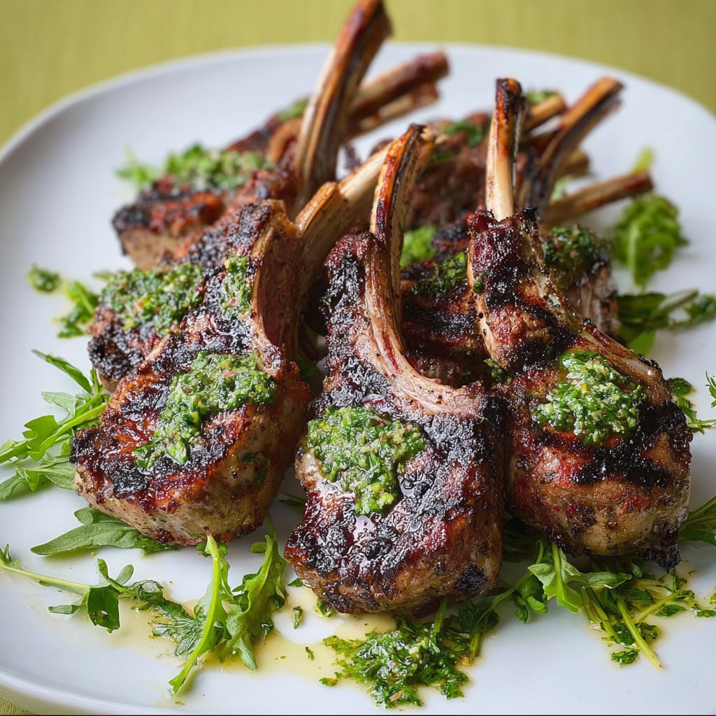 Grilled Lamb Chops with Herb Sauce (Restaurant-Worthy in 25 Minutes)