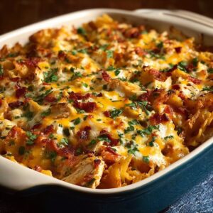 BBQ Ranch Chicken Casserole (Cheesy Comfort in 45 Minutes)