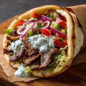 Gyros (Authentic Greek Street Food, Made at Home in 30 Minutes)