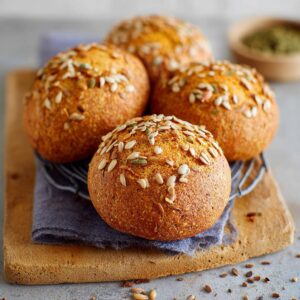 Red Lentil Bread Rolls
