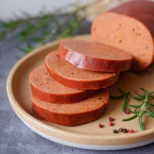 Homemade Vegan Bologna