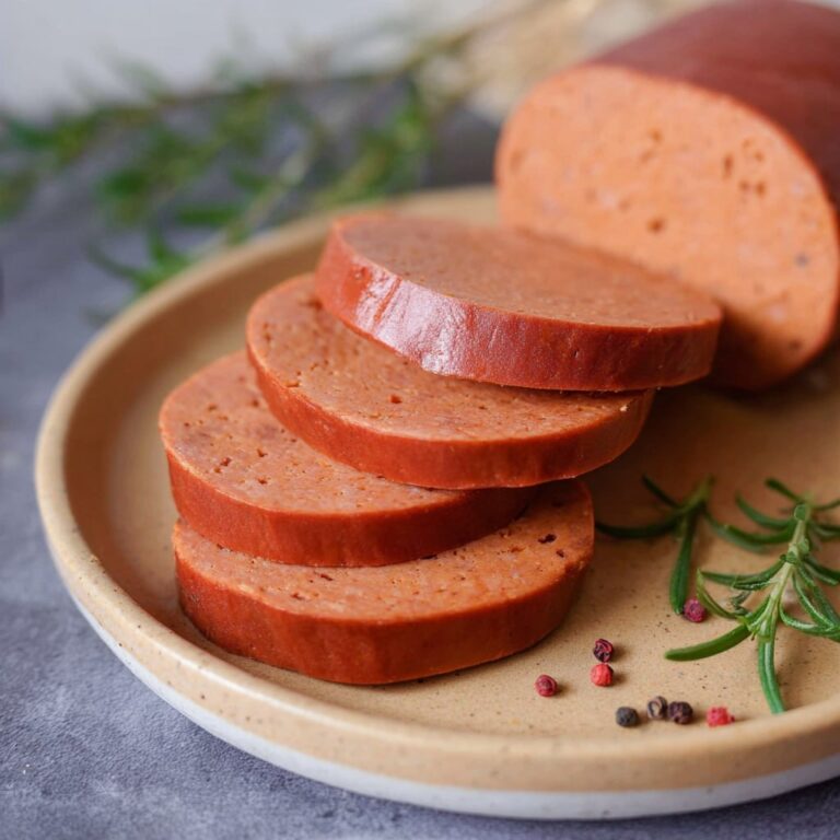 How to make vegan bologna step by step with white beans