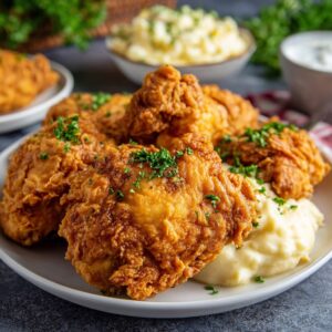 Chicken Fried Chicken (Crispy Southern Comfort Classic With White Gravy, 40 Min)