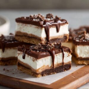 No-Bake Chocolate Cream Cheese Bars (15-Minute Dreamy Layered Dessert)