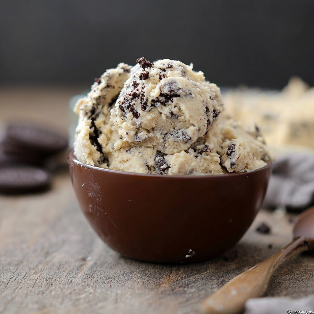 Edible Oreo Cookie Dough (15-Minute No-Bake Heat-Treated Safe Dessert)