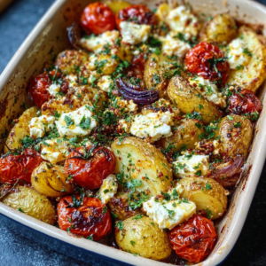 Baked Feta Potatoes (Easy TikTok-Inspired Side, 45 Min)