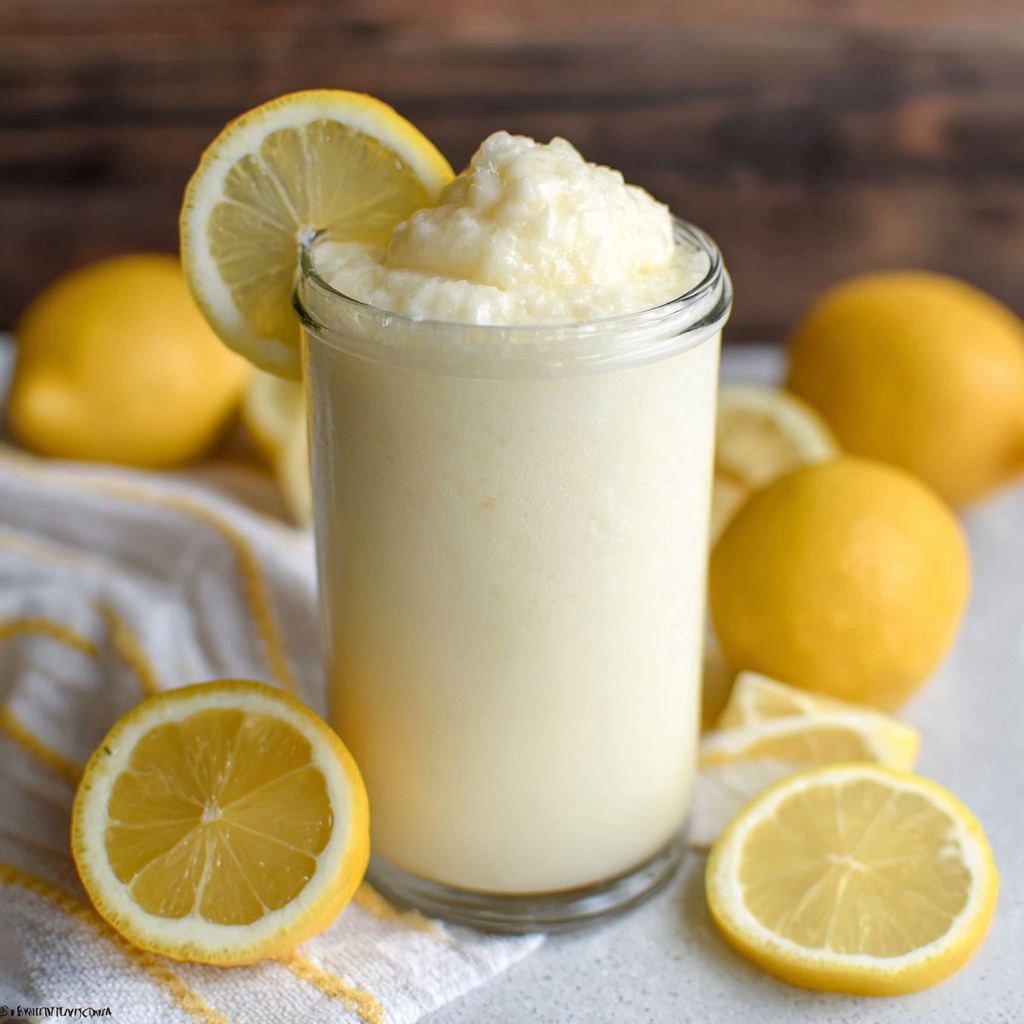 Chick-fil-A Frosted Lemonade Copycat (5-Minute Creamy Lemonade Shake)