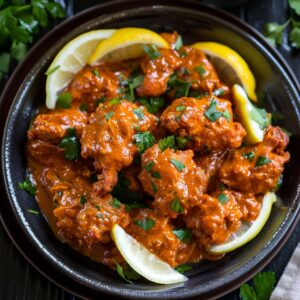 Butter Chicken (Indian Murgh Makhani in Creamy Tomato Sauce, 60 Min)