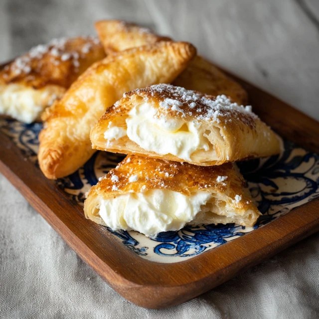 Cream Cheese Puff Pastries (Flaky Squares with Sweetened Filling, 35 Min)