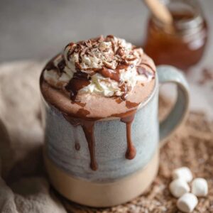 Hot Chocolate With Whipped Cream (Rich Stovetop Cocoa, Dark Chocolate, 15 Min)