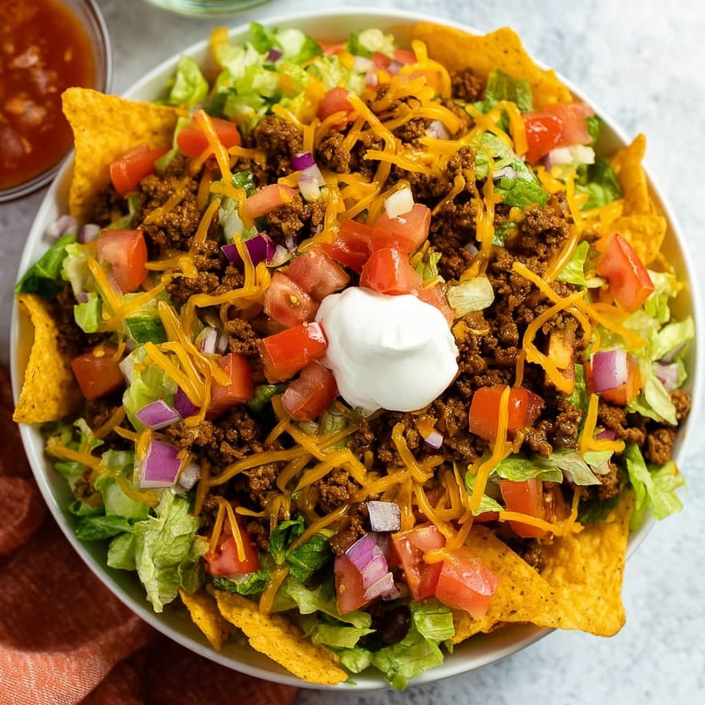 Doritos Taco Salad: A Crunchy, Cheesy Delight for Any Gathering