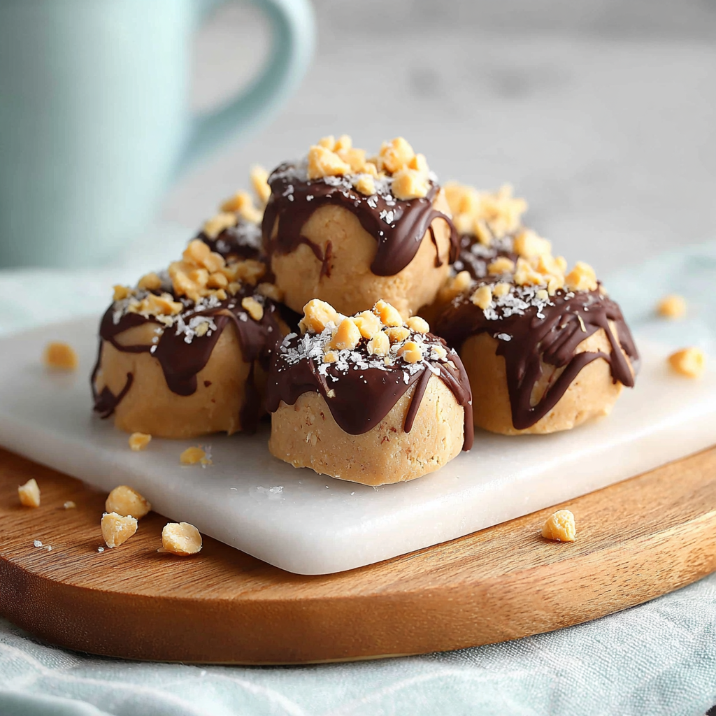 Deliciously Nutritious High Protein Frozen Peanut Butter Greek Yogurt Bites
